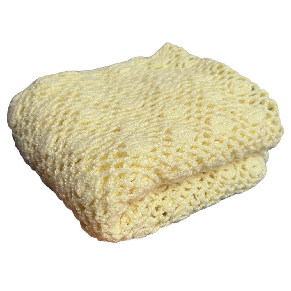 Canary Yellow Baby’s Blanket